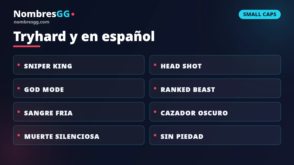 Nombres insanos tryhard y en español para Free Fire