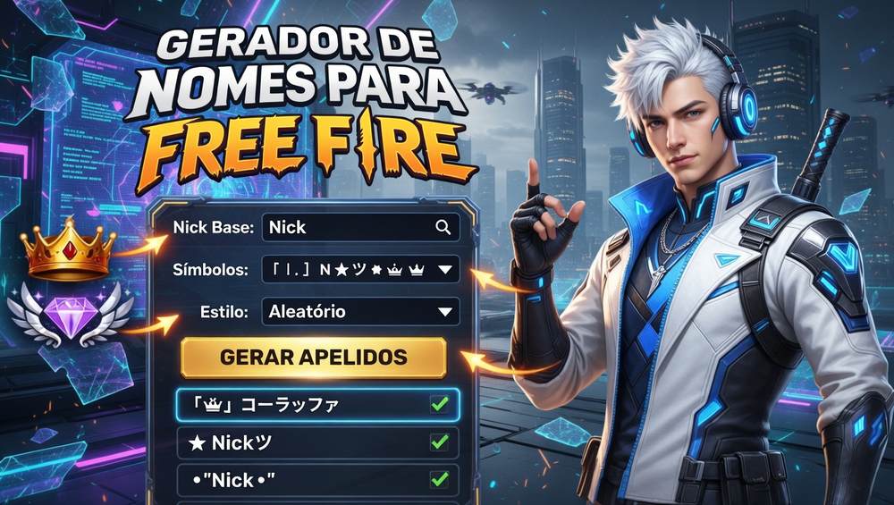 Generador de Nombres para Free Fire