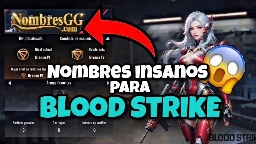 Nombres Insanos para Blood Strike