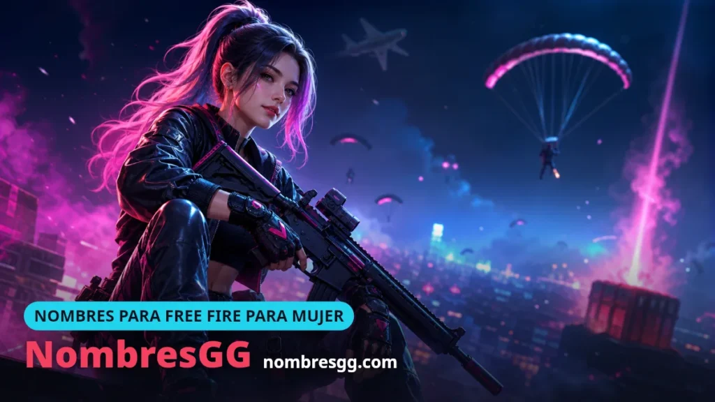 Nombres para Free Fire para mujer con símbolos