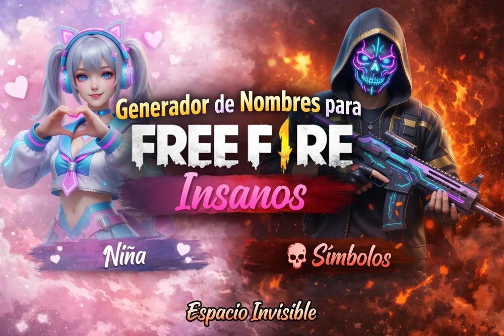 Nombres para Free Fire