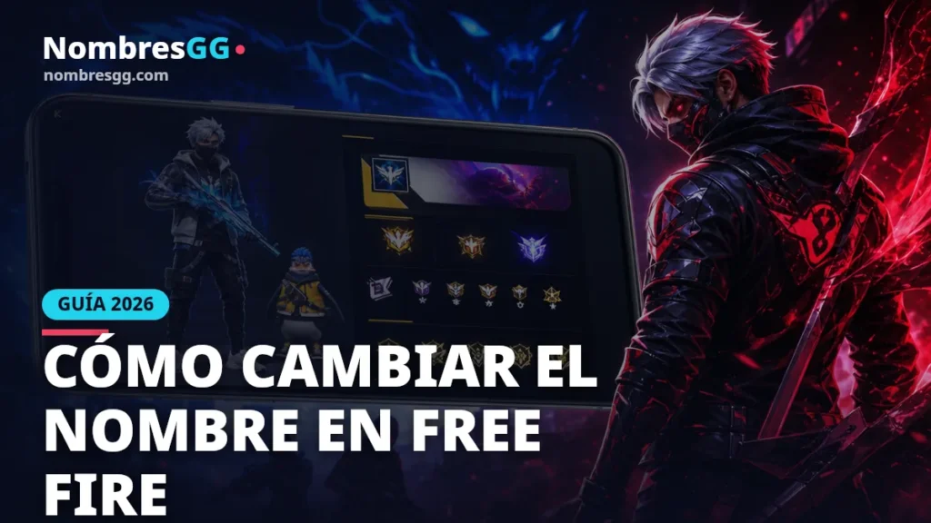 Cómo cambiar el nombre en Free Fire con símbolos - NombresGG
